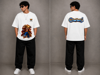 Premium One Piece Graphic Oversized Terry T-Shirt
