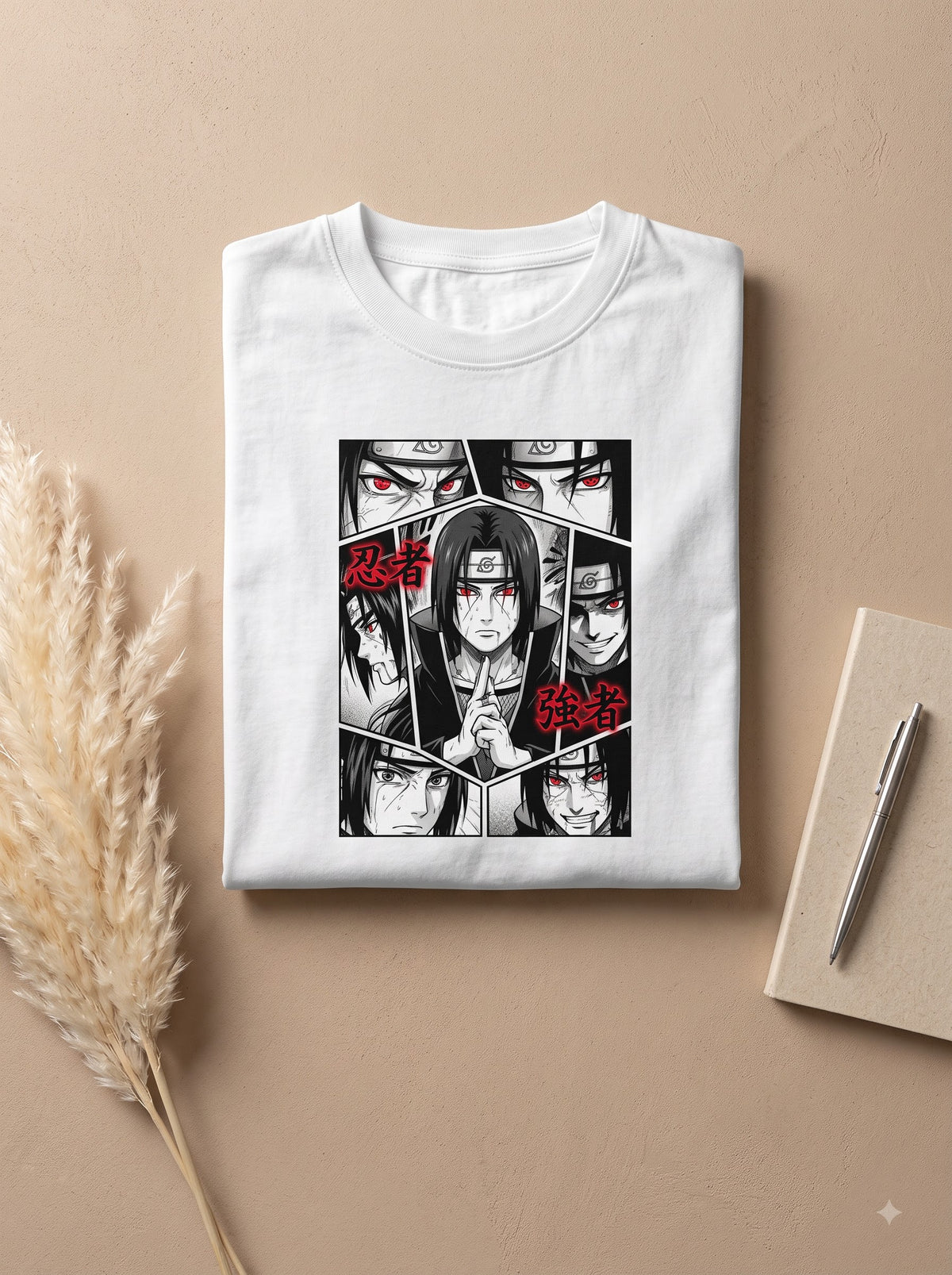 Itachi Sharingan Graphic T-Shirt | Premium Anime Streetwear