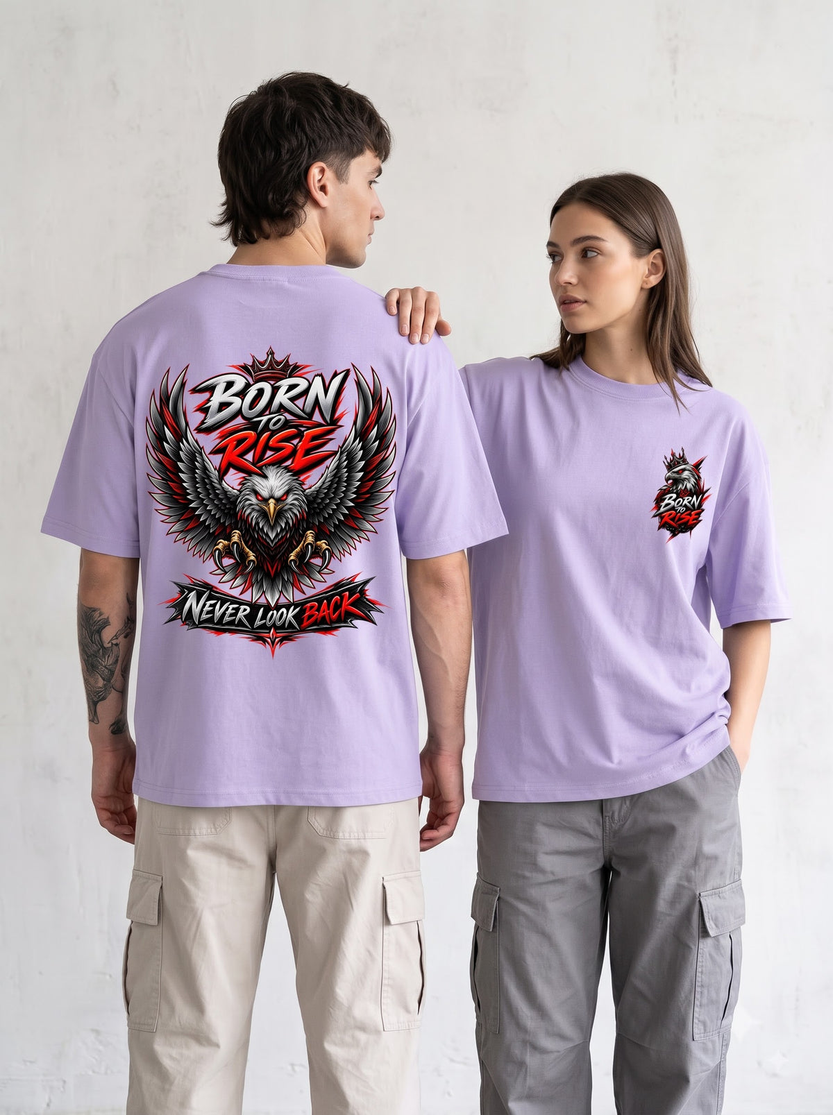 Premium Eagle Graphic Oversized Classic T-Shirt