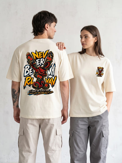 Urban Streetwear Snake Quote Classic Crew T-Shirt