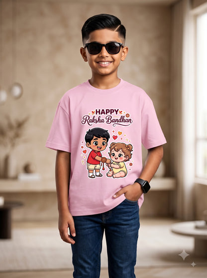 Raksha Bandhan Celebration Shirt | Cute Brother Sister Graphic