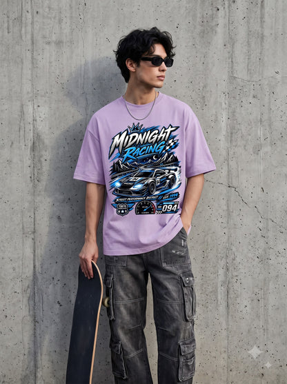 Midnight Racing Tokyo Street Performance Oversized Classic T-Shirt