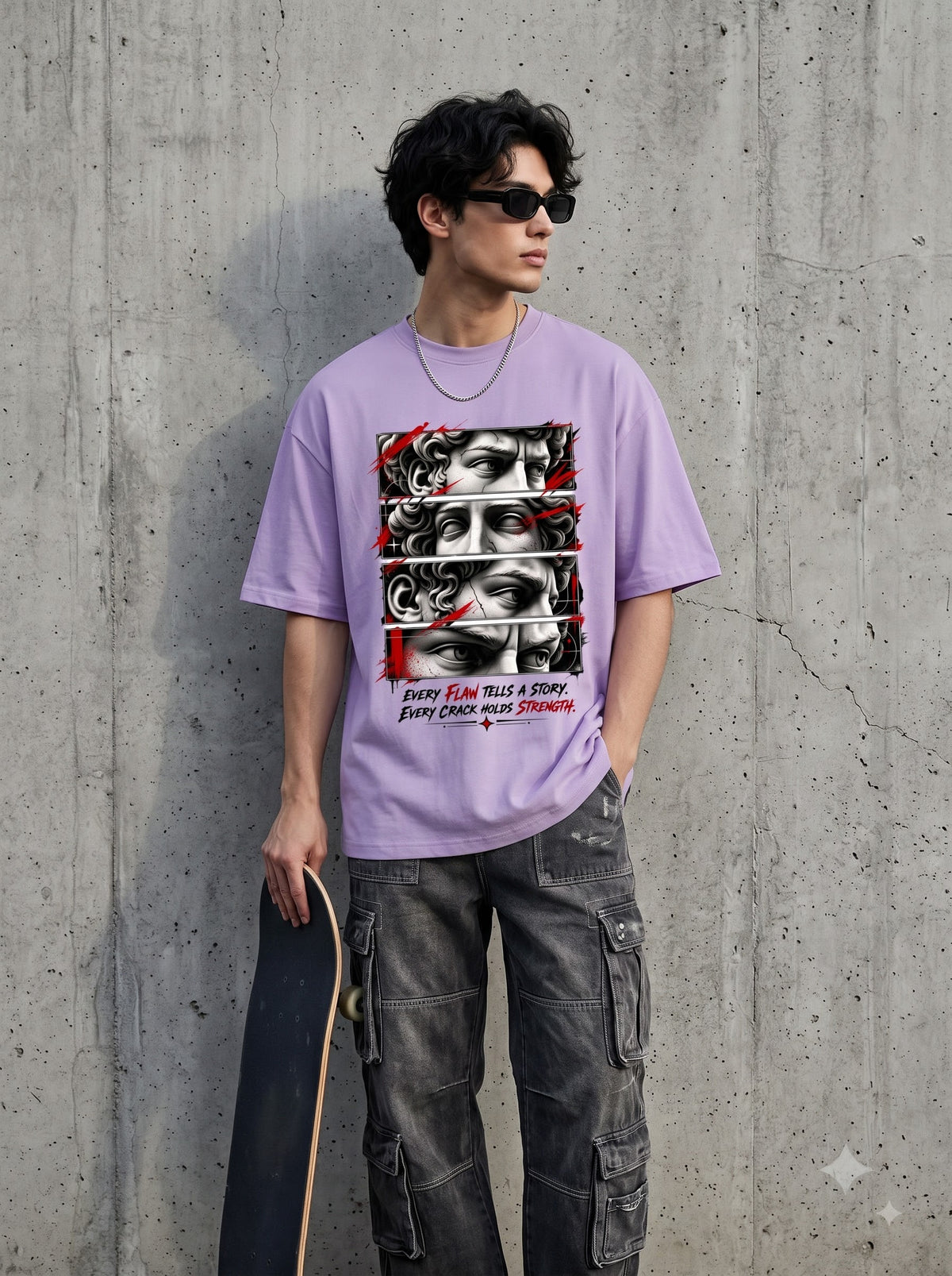 Inspirational Stoic Oversized Standard T-Shirt