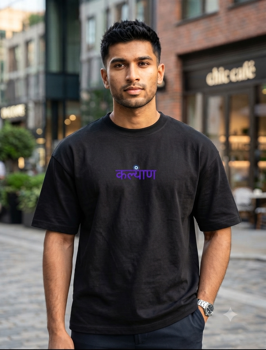 Meditative Warrior Mustard Crew Neck T-Shirt
