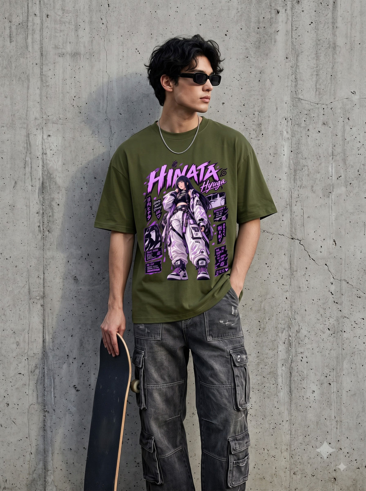 Anime Streetwear Aesthetic Classic Crew T-Shirt