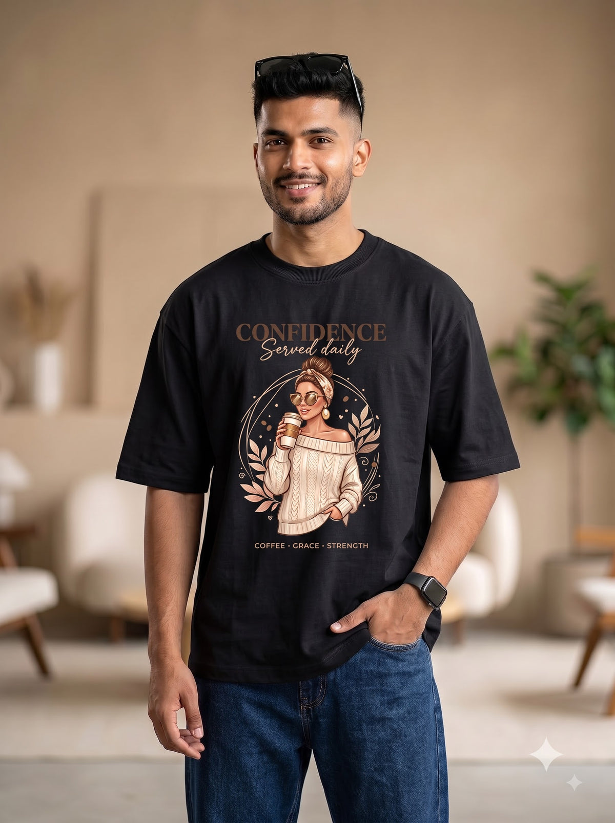 Women’s Empowerment Graphic T-Shirt | Premium Cotton Terry
