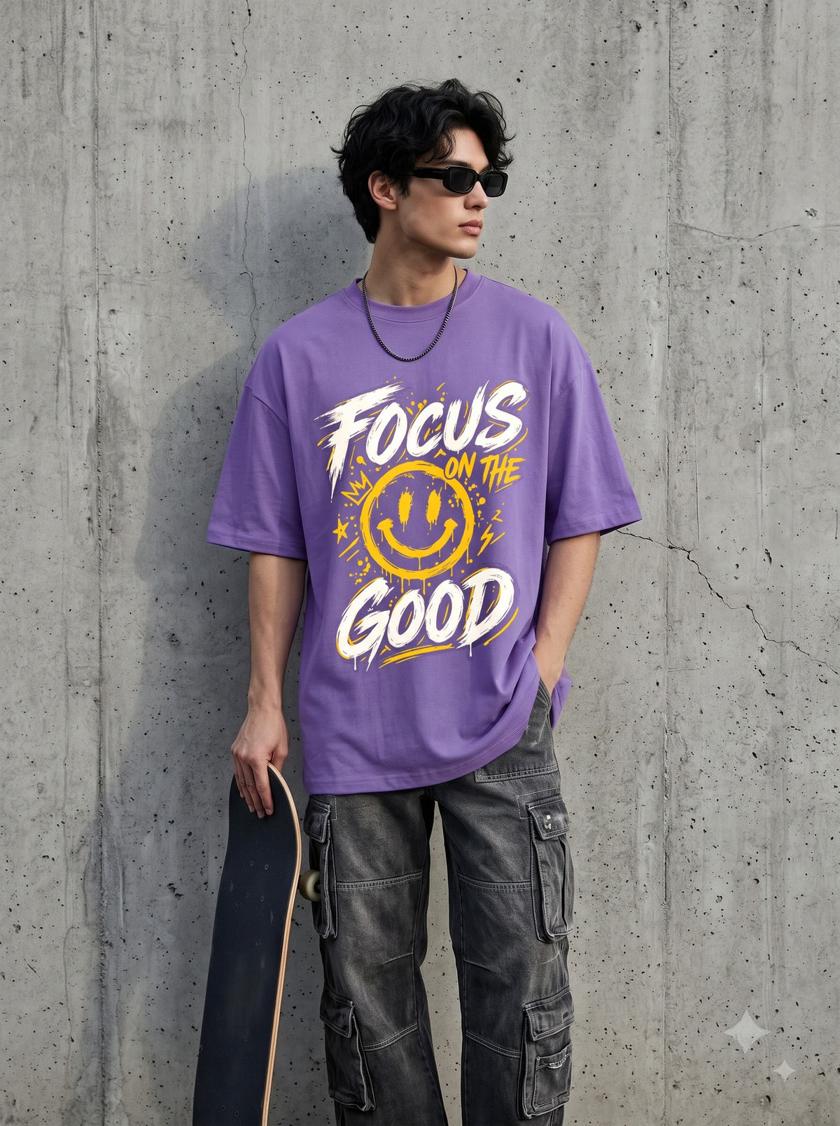 Inspirational Quote Graphic Classic Crew T-Shirt