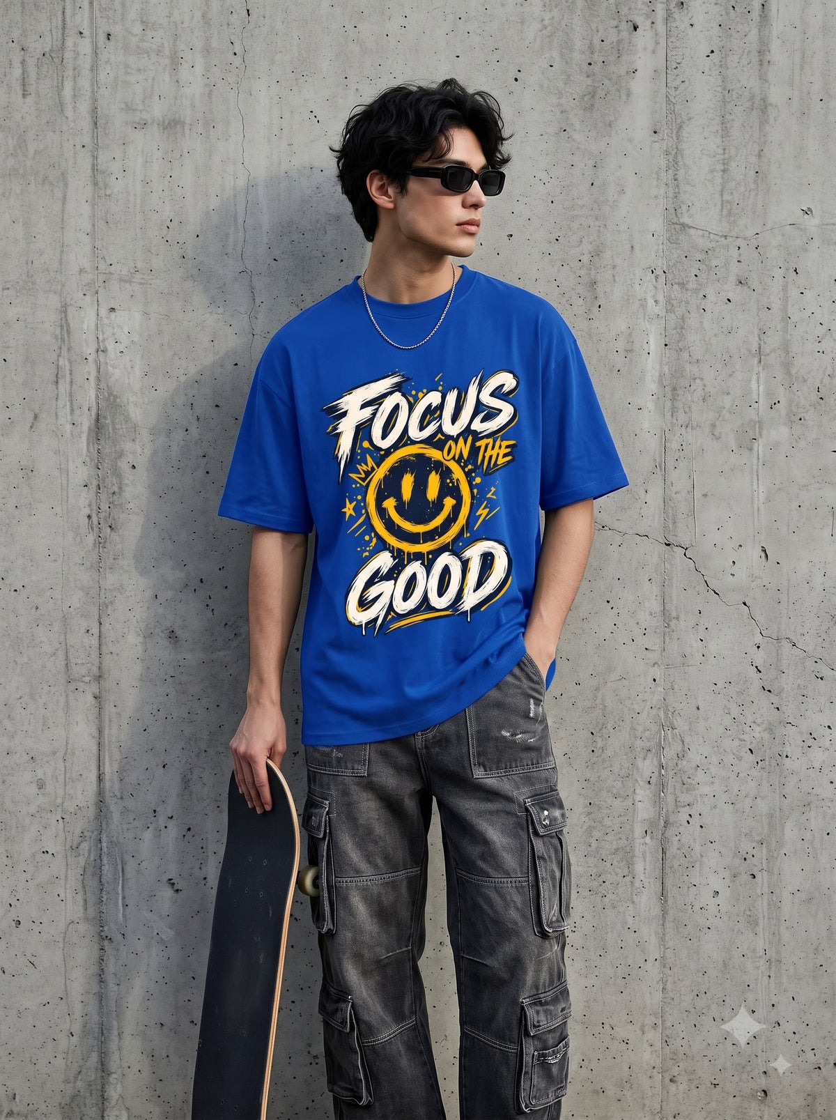 Inspirational Quote Graphic Classic Crew T-Shirt