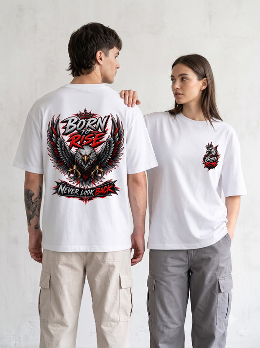 Premium Eagle Graphic Oversized Classic T-Shirt