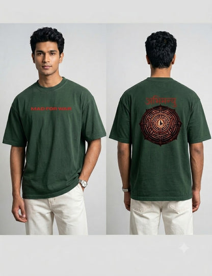 Mad For War: Abhimanyu Mythological Art T-Shirt